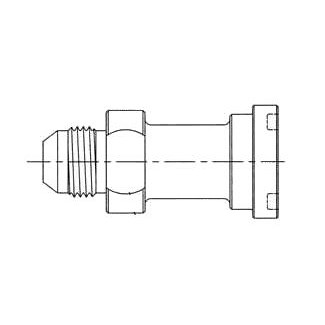 3/4" MALE JIC X 1" FLANGE STRAIGHT ADAPT