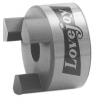 JAW TYPE COUPLING, L-100, 1" BORE, 3/16"