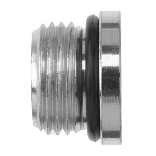 1/4" MALE O-RING BOSS HOLLOW HEX PLUG, S