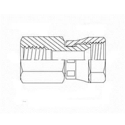 1" FEMALE PIPE X 1" FEMALE JIC SWIVEL ST