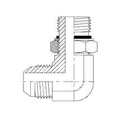 1/4" MALE JIC X 1/4" MALE ADJUSTABLE O-R