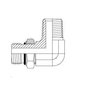 3/4" MALE ADJUSTABLE O-RING BOSS X 3/4" 