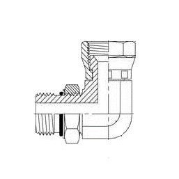 1/4" MALE ADJUSTABLE O-RING BOSS X 1/4" 