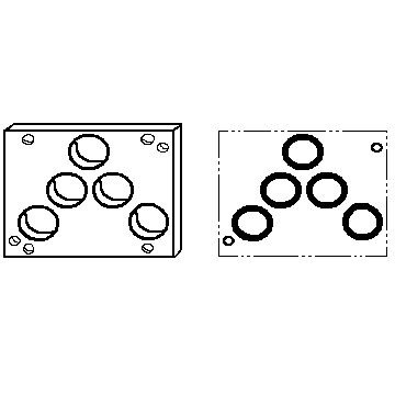 ISO 05 X AND Y US SANDWICH MANIFOLD RETA