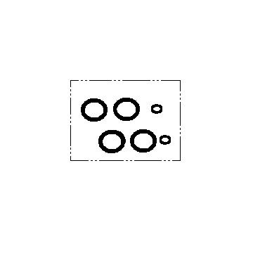 ISO 07 SANDWICH MANIFOLD BUNA N SEAL KIT