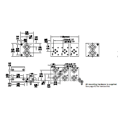 ALDO3, PARALLEL CIRCUIT MANIFOLD, 5 STAT