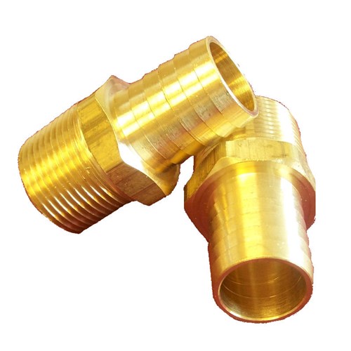 1/4" X 3/8" ,BARBED HOSE INSERT ,BRASS, 