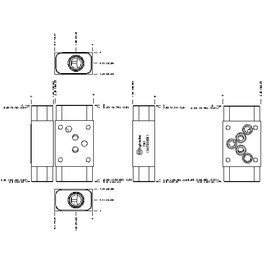 D05 SANDWICH, A AND B TO T, ALUMINUM BOD