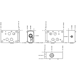 D07 SANDWICH, A TO T WITH GAUGE PORT, AL