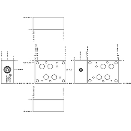 D07 SANDWICH, P TO T, DUCTILE IRON BODY,