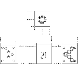 D05 SANDWICH, ON P, DUCTILE IRON BODY, T