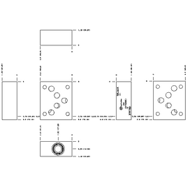 D05 SANDWICH, A TO B OR B TO A, ALUMINUM