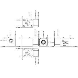 D03 SANDWICH, ON P PORT 3 EXTERNAL, ALUM