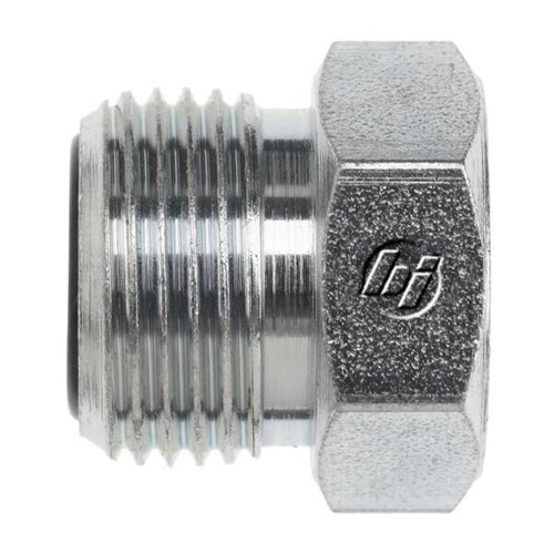 1/2" MALE FACE SEAL PLUG, STEEL