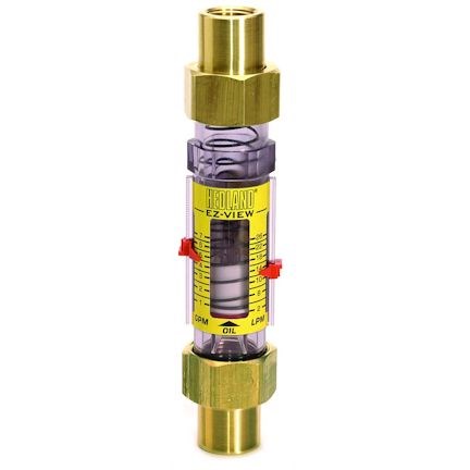 PLASTIC FLOW METER, WATER, 1-7 GPM, 325 