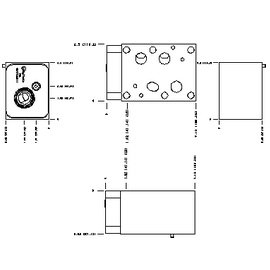 D08 SANDWICH, ON A PORT 3 TO B AND PORT 