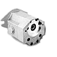 FRONT DOUBLE GEAR PUMP, 1.141 CU IN/REV,