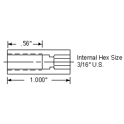 STUD-KIT 1/4 X 20 X 7"