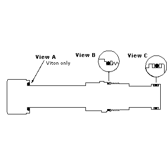 SERIES 1-T-13A CAVITY, VITON, CARTRIDGE 