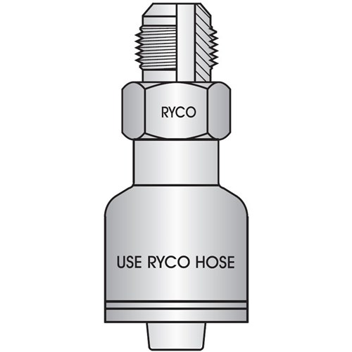 1/2" HOSE X #8 JIC MALE, STRAIGHT