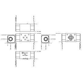 D03 SANDWICH, 40 MM, METER OUT A AND B, 