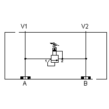 MOTOR MOUNT, DANFOSS OMP, A TO B, ALUMIN