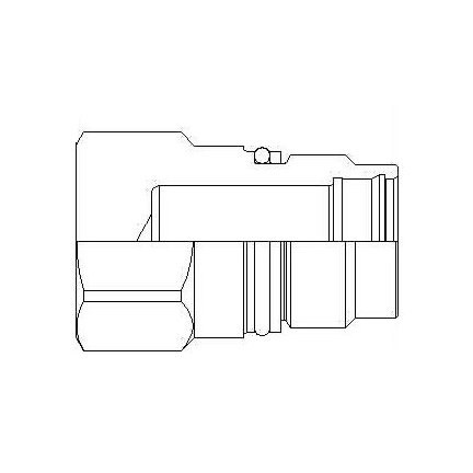 CAVITY PLUG, ALL PORTS OPEN, BUNA, T-10A