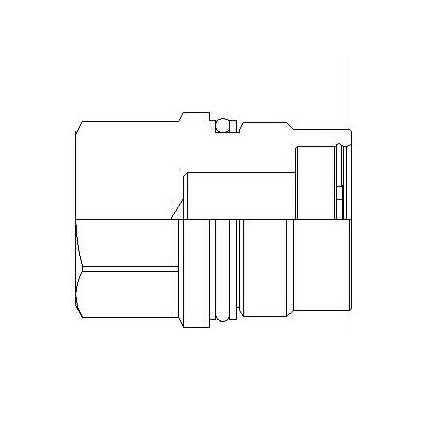 CAVITY PLUG, ALL PORTS OPEN, BUNA, T-16A