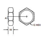 3/8" BULKHEAD LOCK NUT